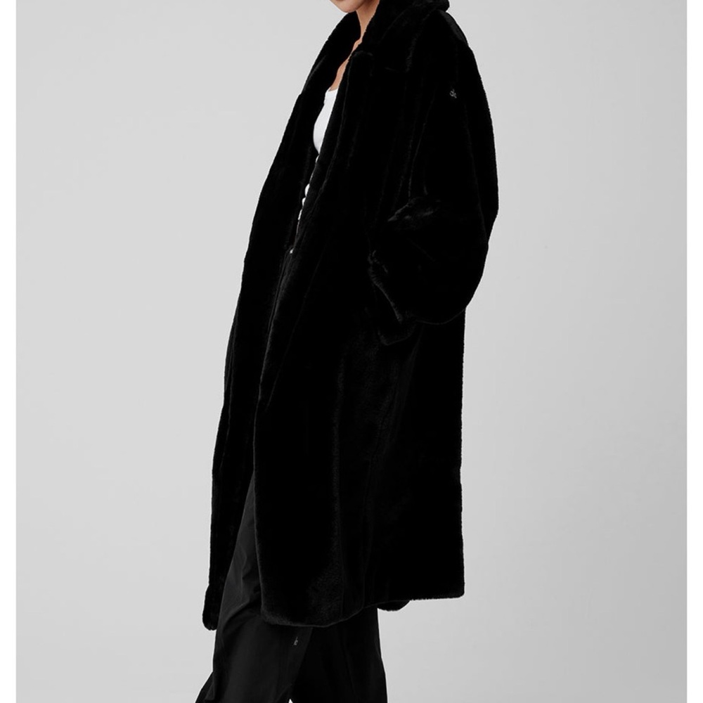ALO Yoga Black Teddy Jacket